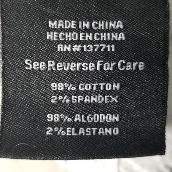 XRAY Jeans Shorts Mens 36 Gray Camo Denim Moto Biker Stretch Ribbed Five Pocket - Picture 16 of 16